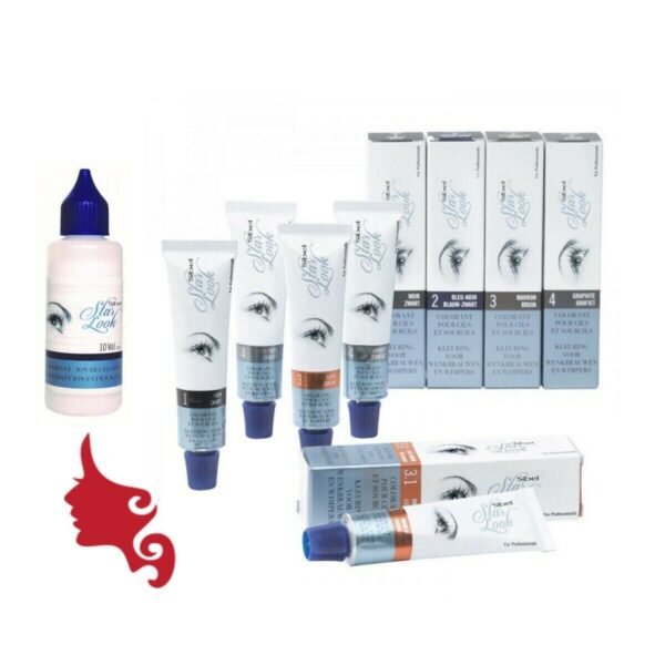 TINTURA CIGLIA E SOPRACCIGLIA STAR LOOK 15 ML SIBEL COLORAZIONE PROFESSIONALE - immagine 2