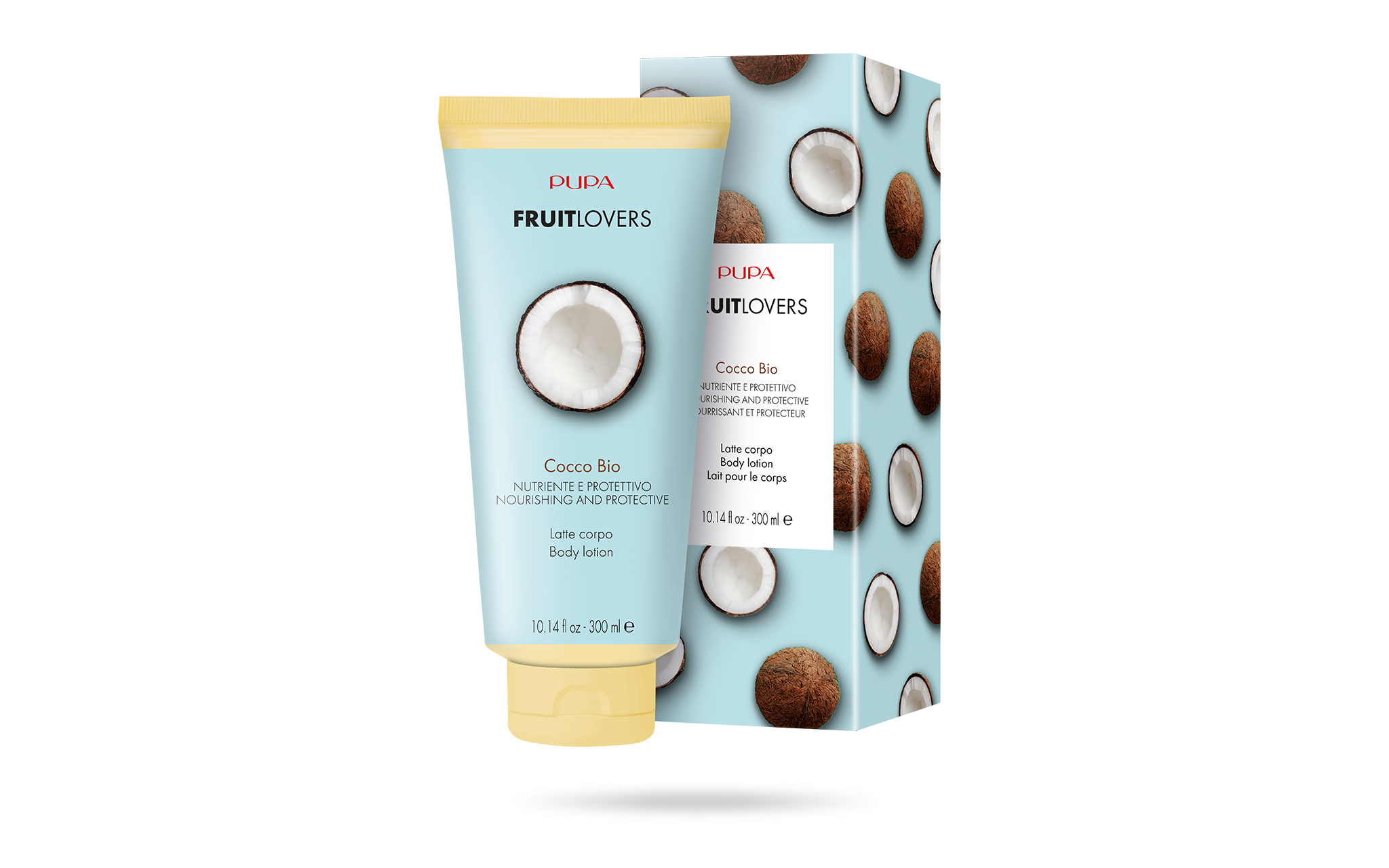 Pupa Fruit Lovers - Latte Corpo 300ml. Cocco