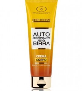 Beer Cream Bronze 125ml. Auto Abbronzante Corpo alla Birra