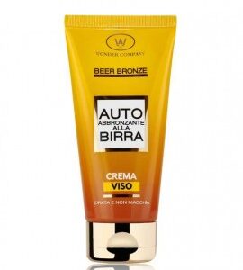 Beer Cream Bronze 75ml. Auto-Abbronzante Viso alla Birra
