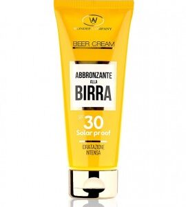 Beer Cream Super Abbronzante SPF 30 viso-corpo 100ml.