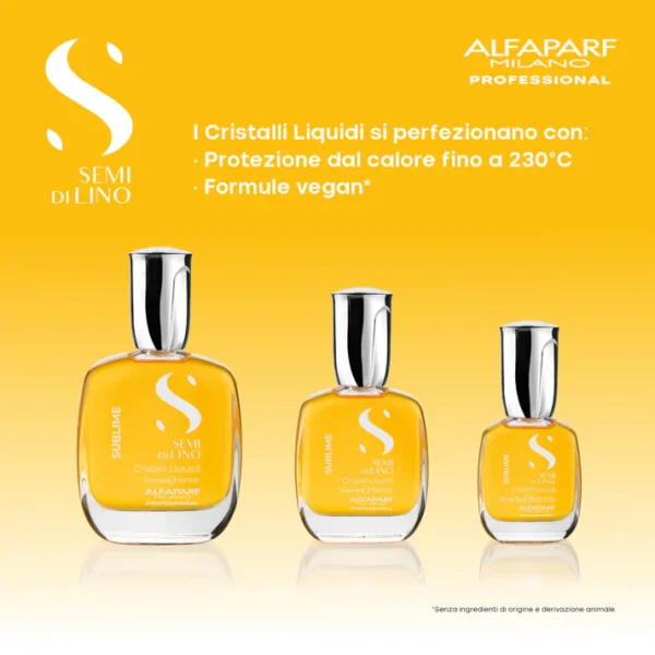 Alfaparf Semi di Lino Cristalli Liquidi 50ml-30ml-15ml. - immagine 2