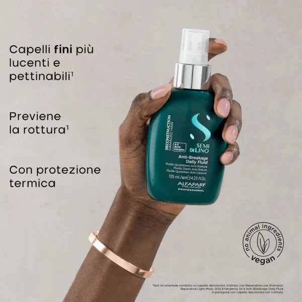 Alfaparf Reconstruction Fluido Anti-rottura 125ml. per capelli fini danneggiati - immagine 2