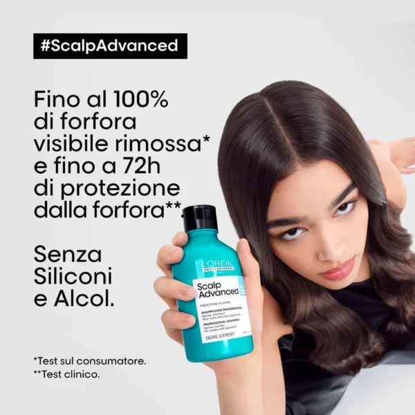 Oreal Serie Expert Shampoo Dermo-Clarifier- Antiforfora - immagine 3