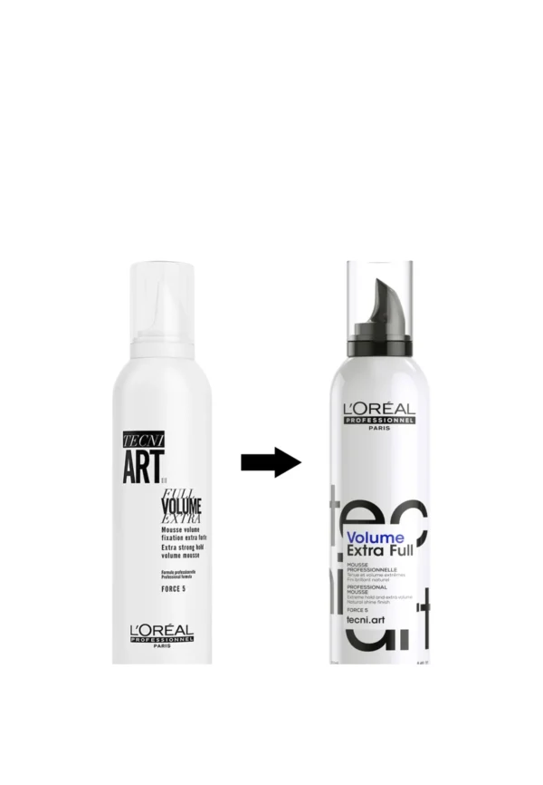 Oreal Teni Art Mousse 250ml. Volume Extra Full - Force 5 - immagine 2