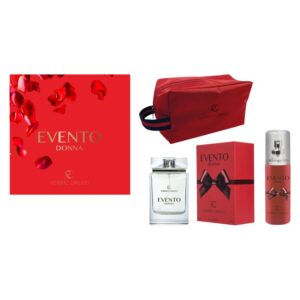 Capucci Evento Donna Set: EDP 100ml. + Deodorante 120 Ml + Beauty